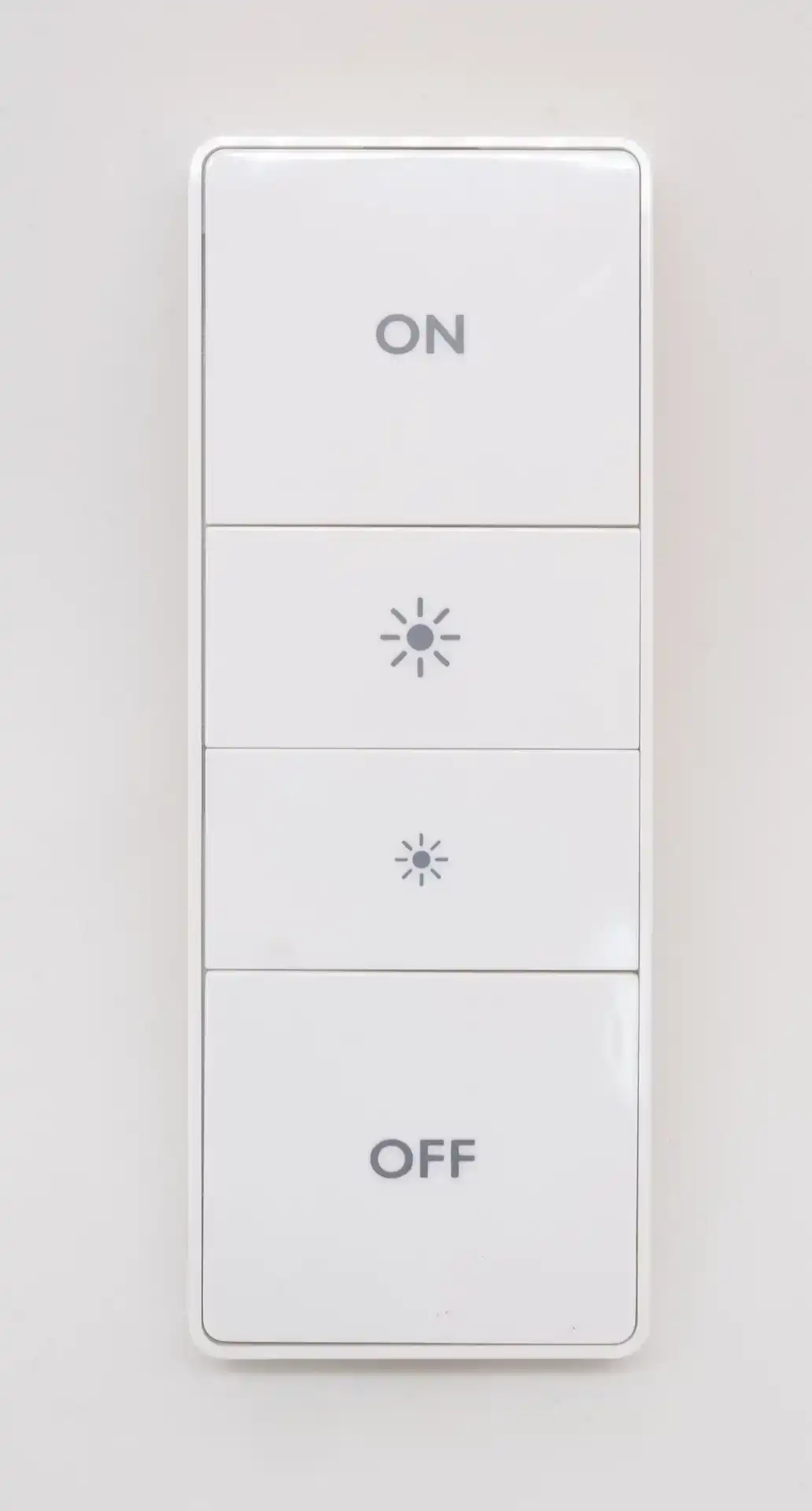 Wandschalter-Überbau für Lichtsteuerung